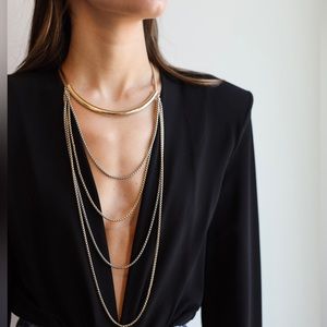 New 16" Chicos Collar Statement Necklace